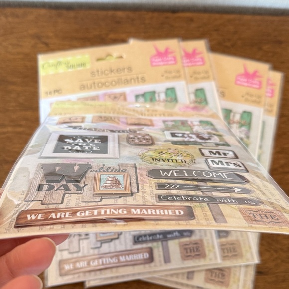 Wedding Themed Sticker Set - Picture 3 of 4